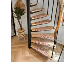 Treppenmatten Mediterrane Pink