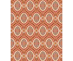 Maßgefertigte Fußmatte/Läufermatte – Medaillon terra