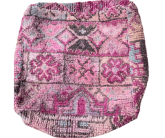 Marokkanischer Pouf in Flieder