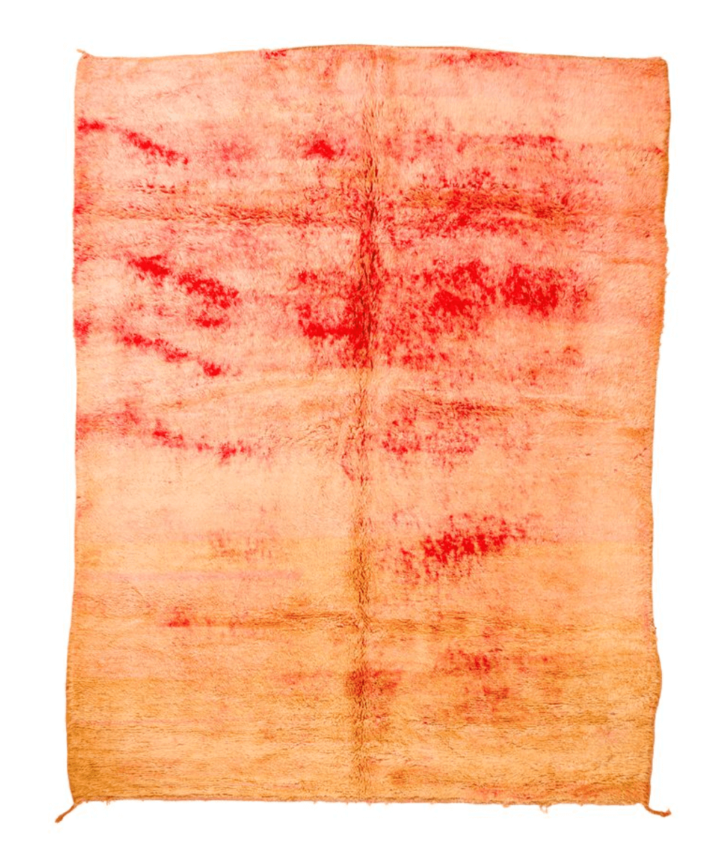 Marokkanischer Beni Mguild-Teppich in Terrakotta - 344 x 180 cm