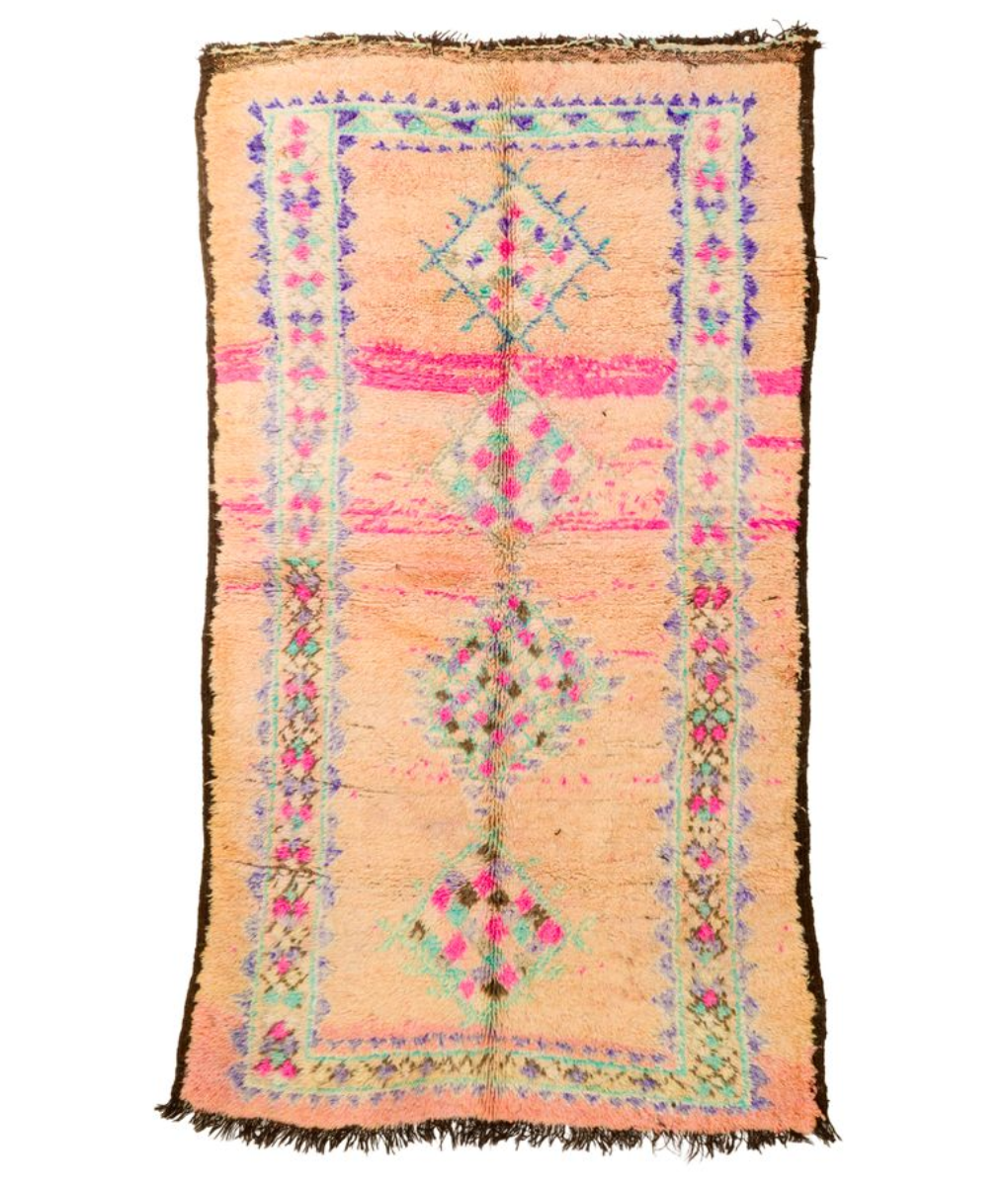 Marokkanischer Beni Mguild-Teppich Terra Beige –163x290cm