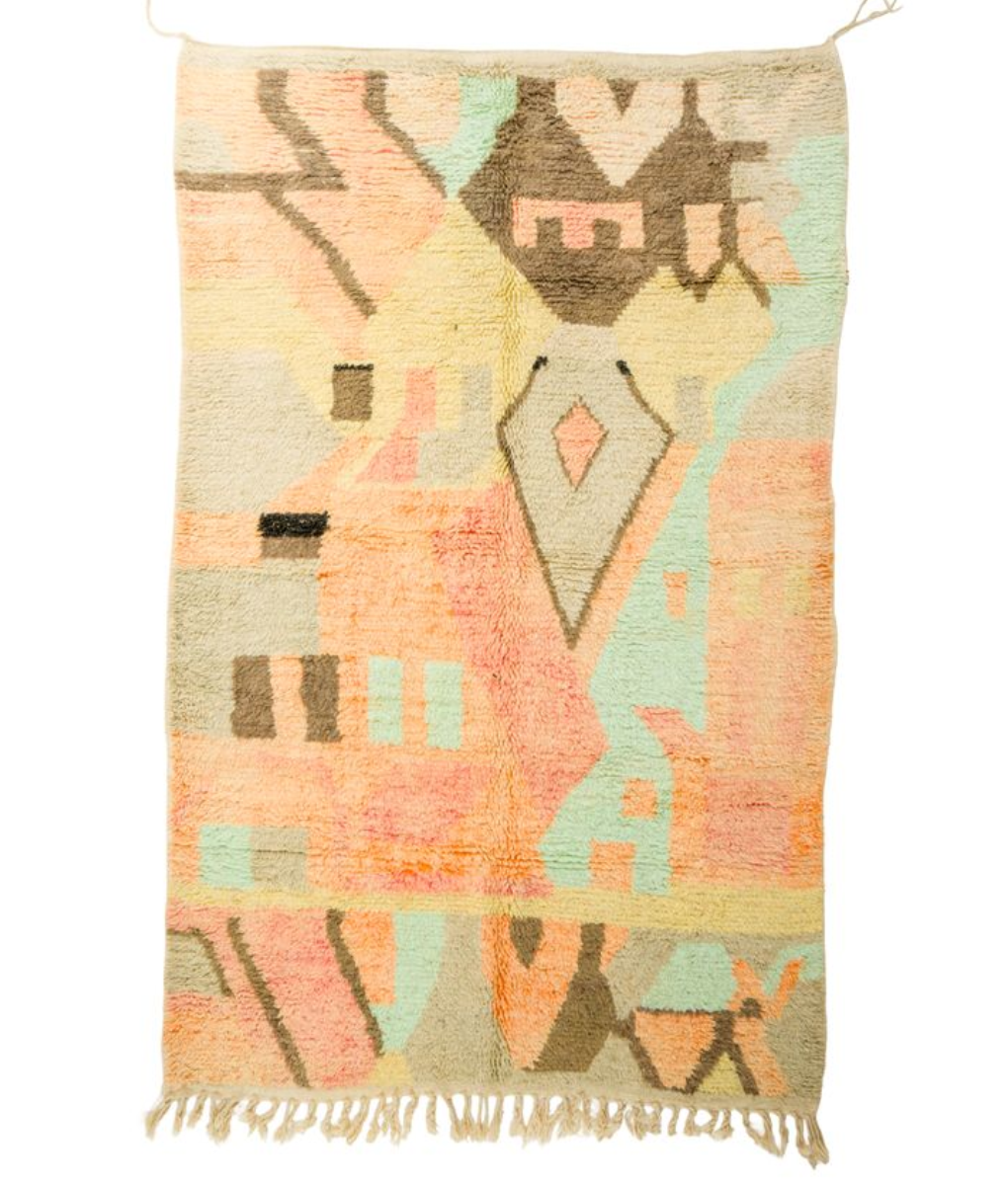 Mguild-Teppich in Hellgrün 180x300cm