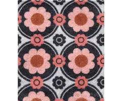 Maßgefertigte Fußmatte/Läufermatte – Tropica pink