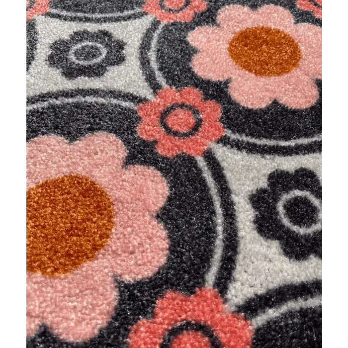 Maßgefertigte Fußmatte/Läufermatte – Tropica pink