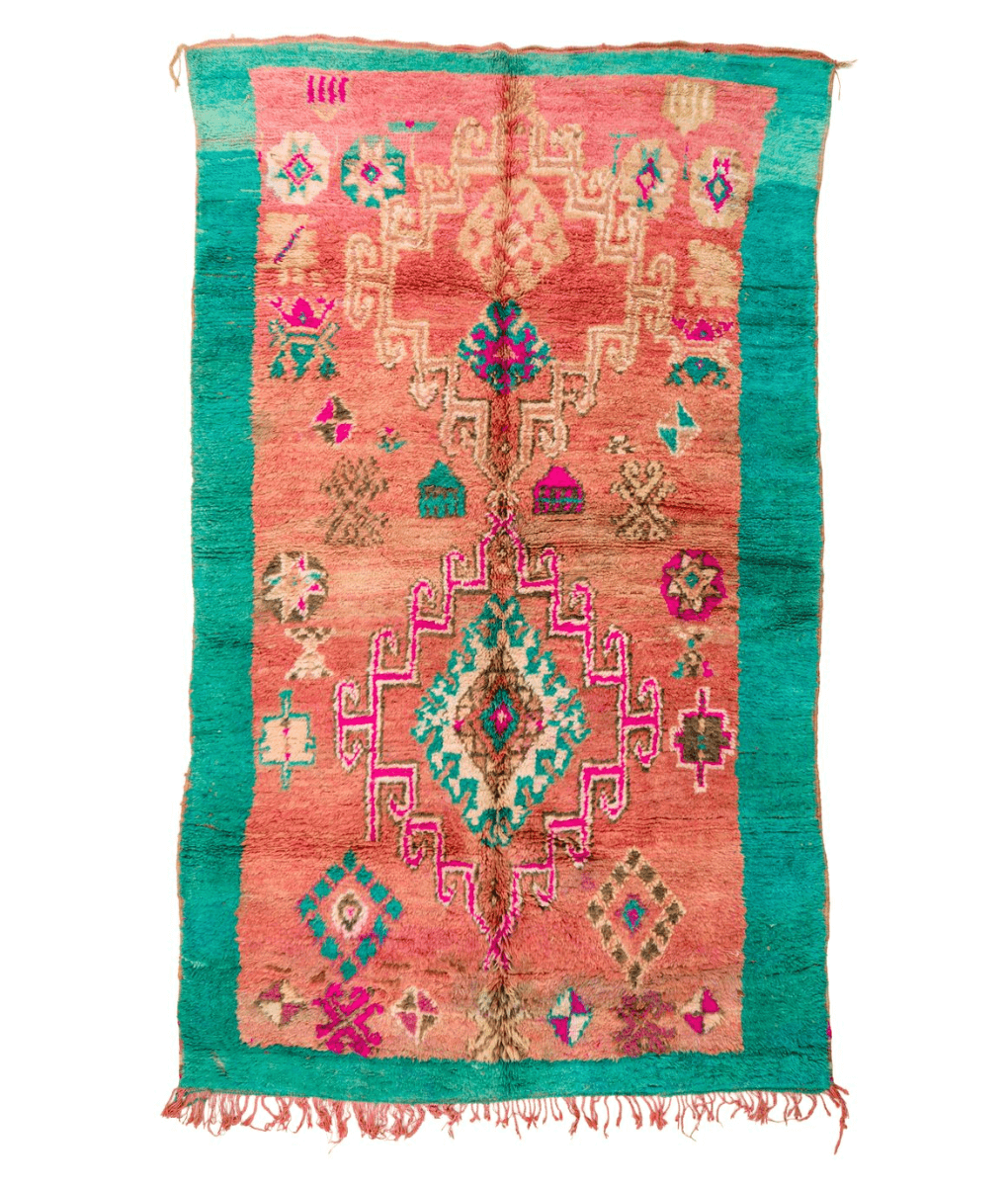 Berber Teppich in Terra, 166 x 282 cm