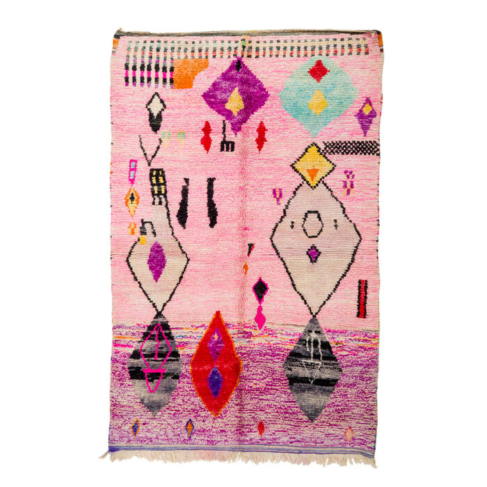 Boujaad-Teppich in Pastelltönen 170x270cm