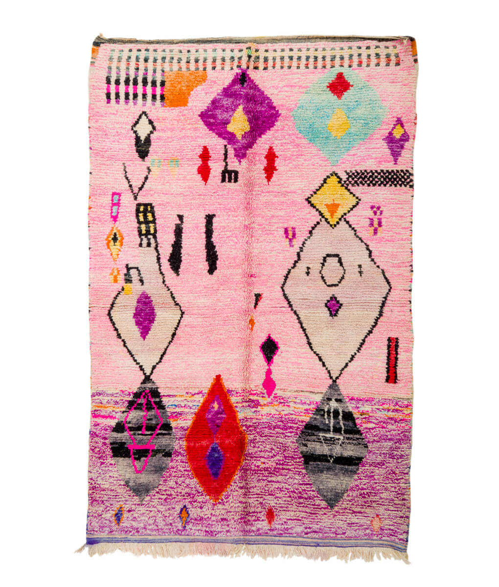 Boujaad-Teppich in Pastelltönen 170x270cm