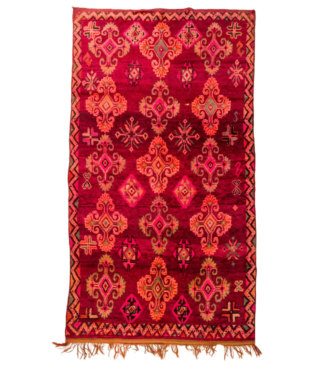 Rosa Mguild-Teppich - 174x306cm