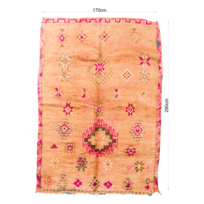 Beni Mguild-Teppich Pastell Multi 170x290cm