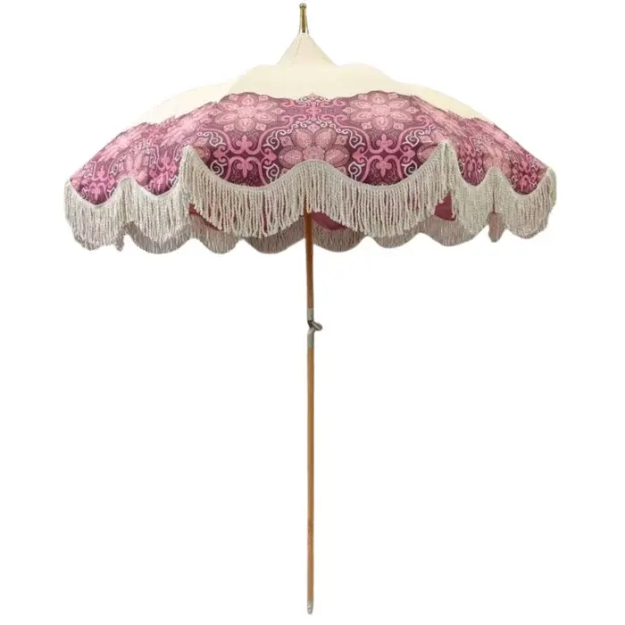 Sonnenschirm La Vie du Plum Pink Camel
