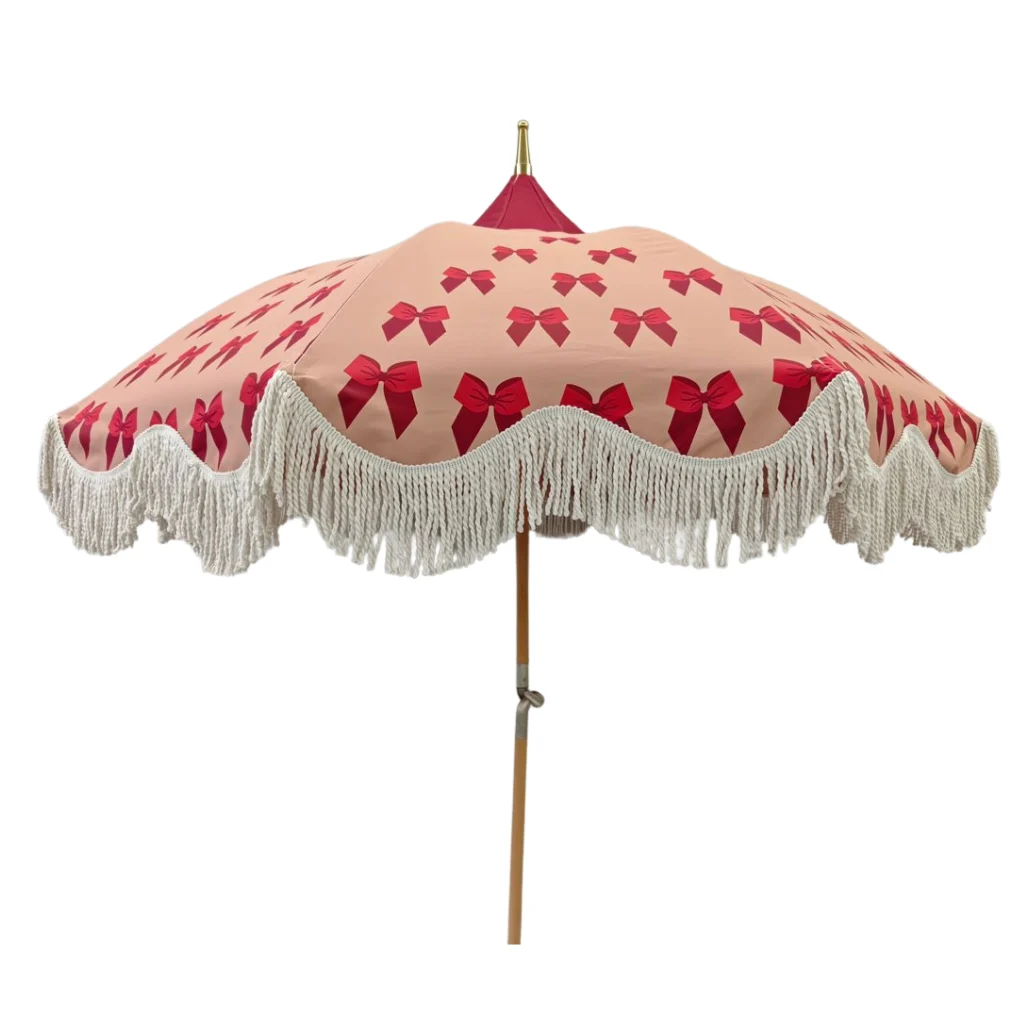 Sonnenschirm Ribbon Kiss Beige
