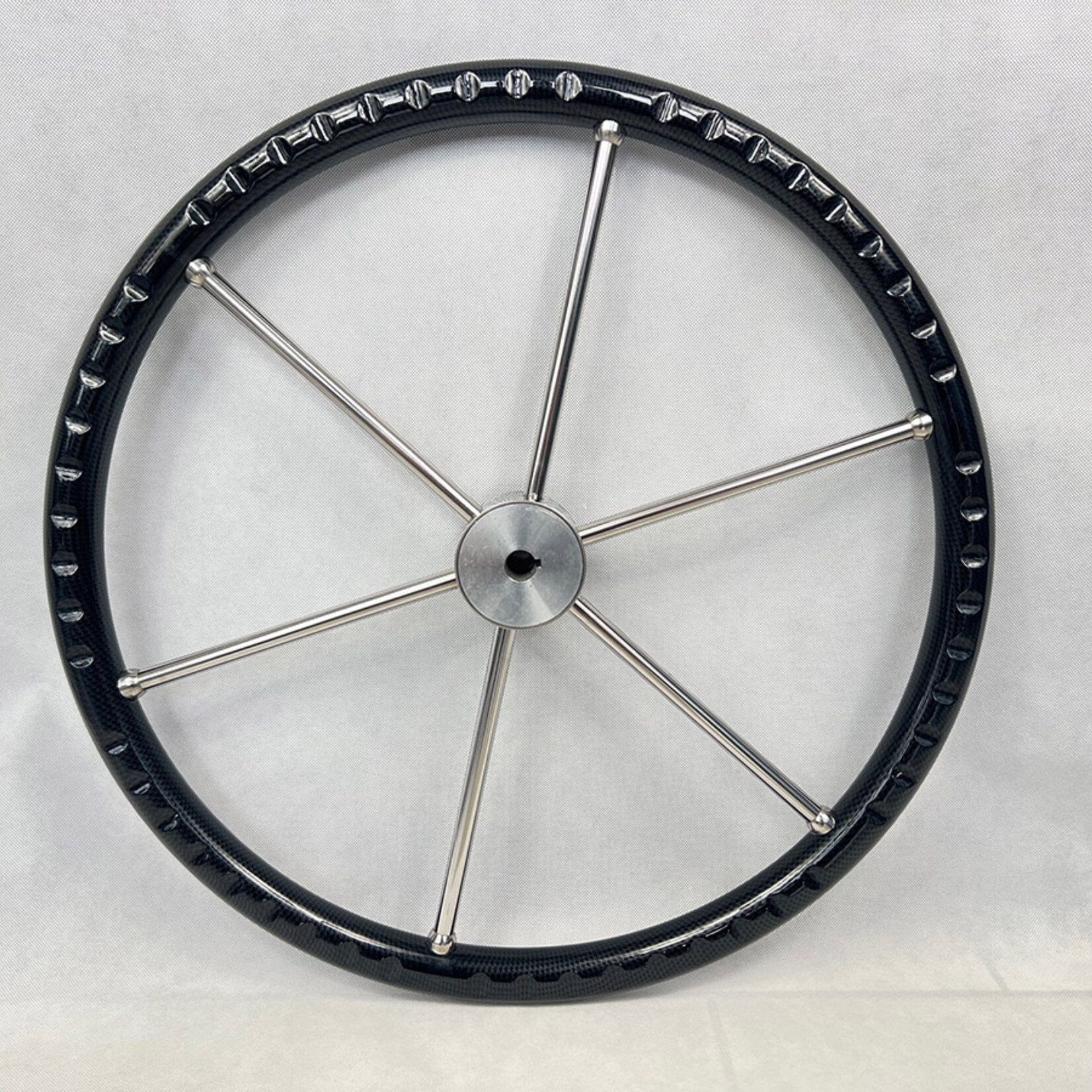 ND Koło sterowe - carbon style