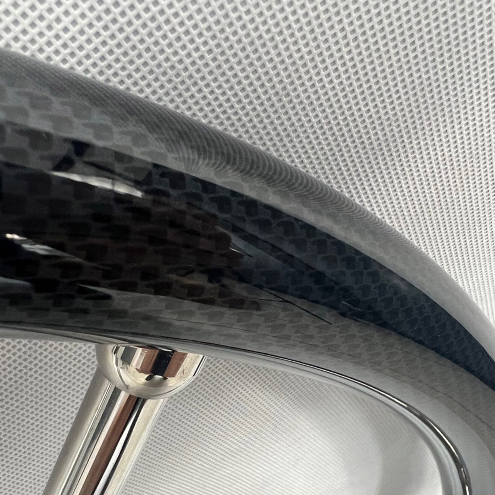 ND Stuurwiel carbon/RVS