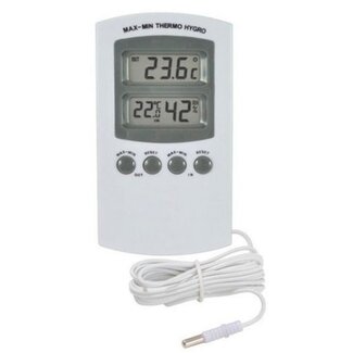 Easy-Grow Thermo/Hygrometer With External Sensor