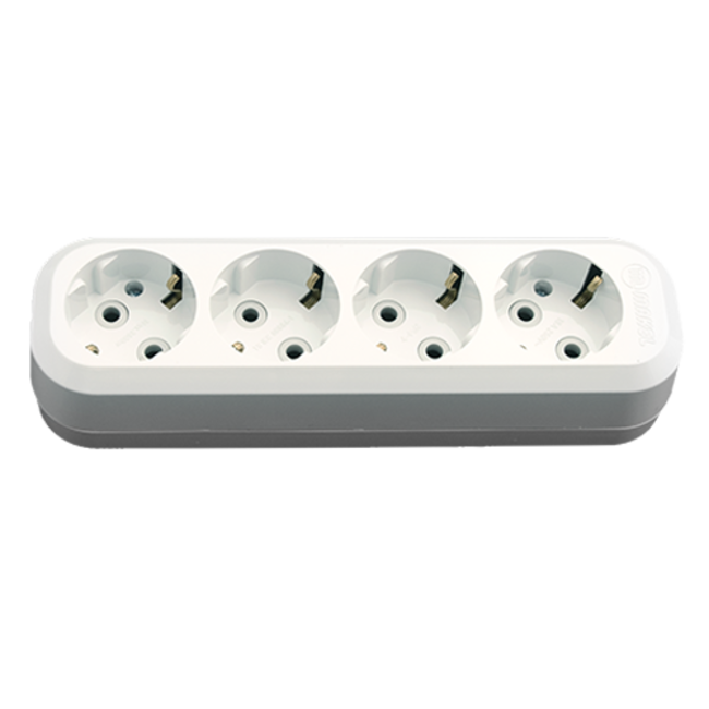 Easy-Grow Socket With Protective Earth | Quadruple