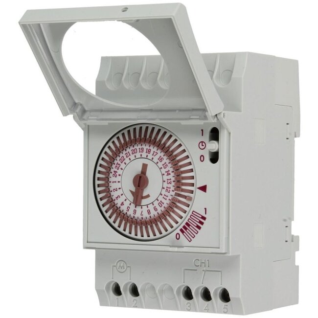Grasslin Talento 111 Aufputz-Schaltuhr Analog