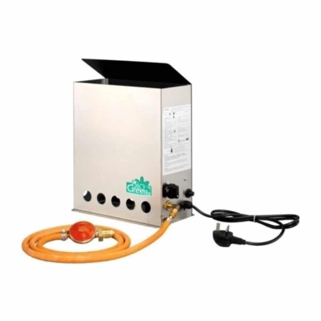 OptiClimate Biogreen Co² Generator Elektronische Lpg