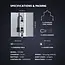 ViparSpectra® XS1000 100 W Mit Daisy Chain