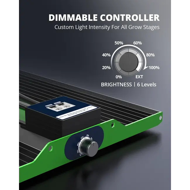 ViparSpectra® 2024 Updated P2000 200W Full Spectrum Led Met Daisy Chain