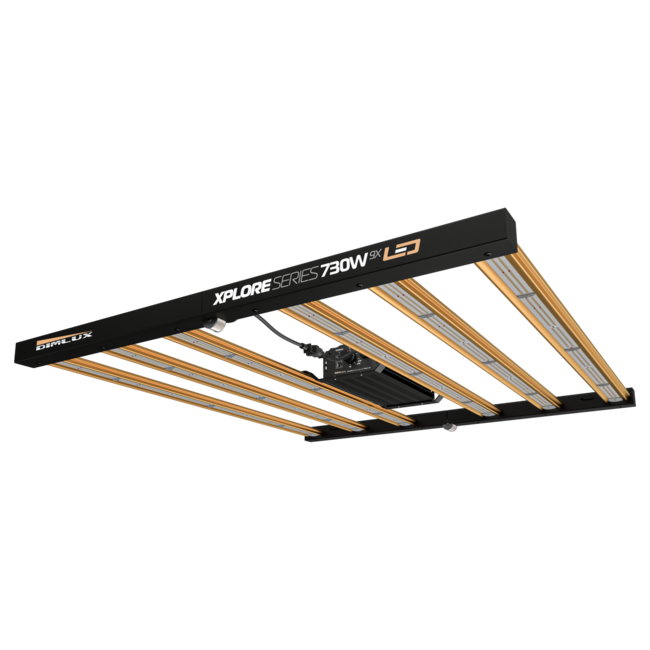 DimLux Xplore Series LED 730W 9x PAR 2,7