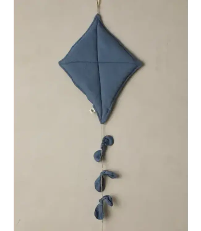 2 Stories kids -  Kite wall decor jean blue