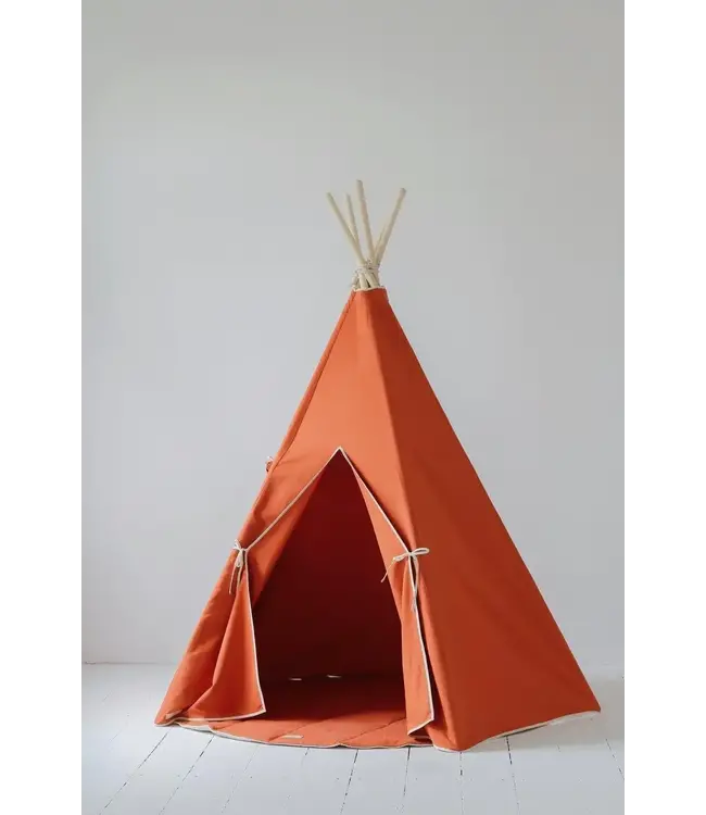 Moi Mili -Red fox teepee and mat set
