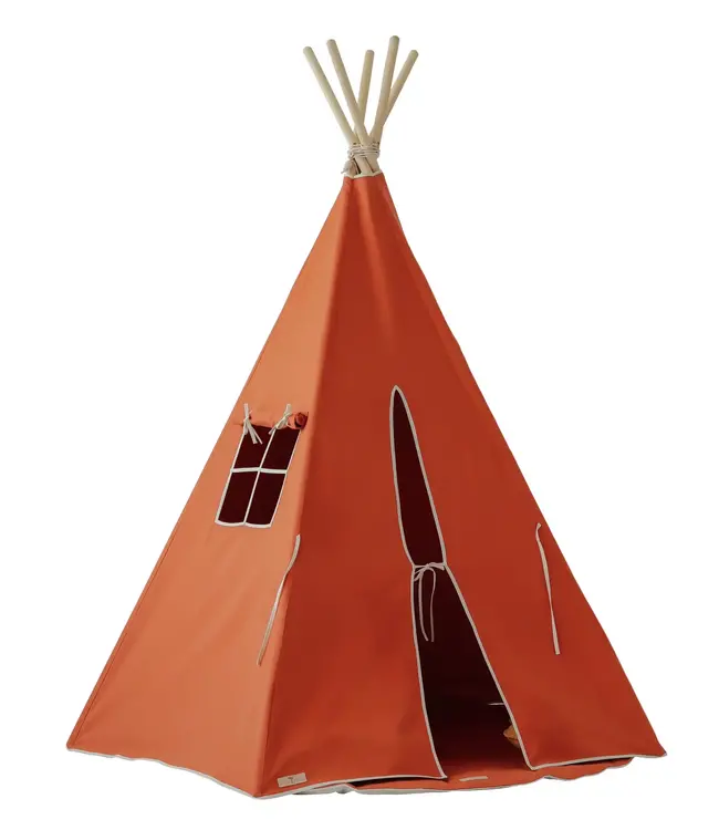 Moi Mili -Red fox teepee and mat set