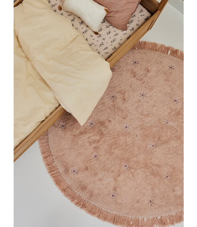 Tapis petit  Nora flower 130 rond