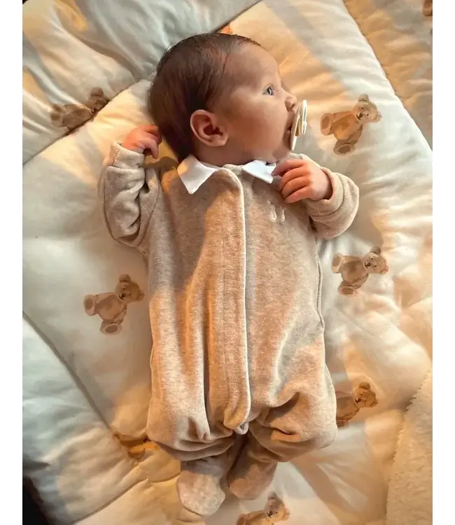 Poetree Kids - Babypakje Velours Camel