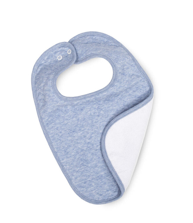 Poetree kids - Slabbetje Chevron denim blue