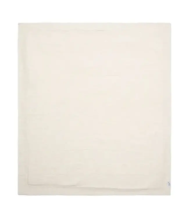 Poetree Kids - Aspen Wolmix Wiegdeken Off White