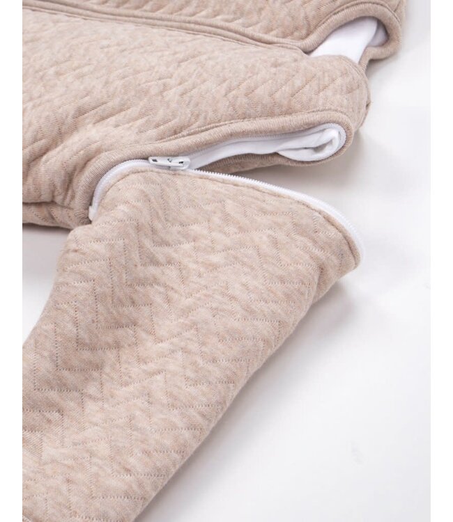 Poetree Kids - slaapzak chevron camel