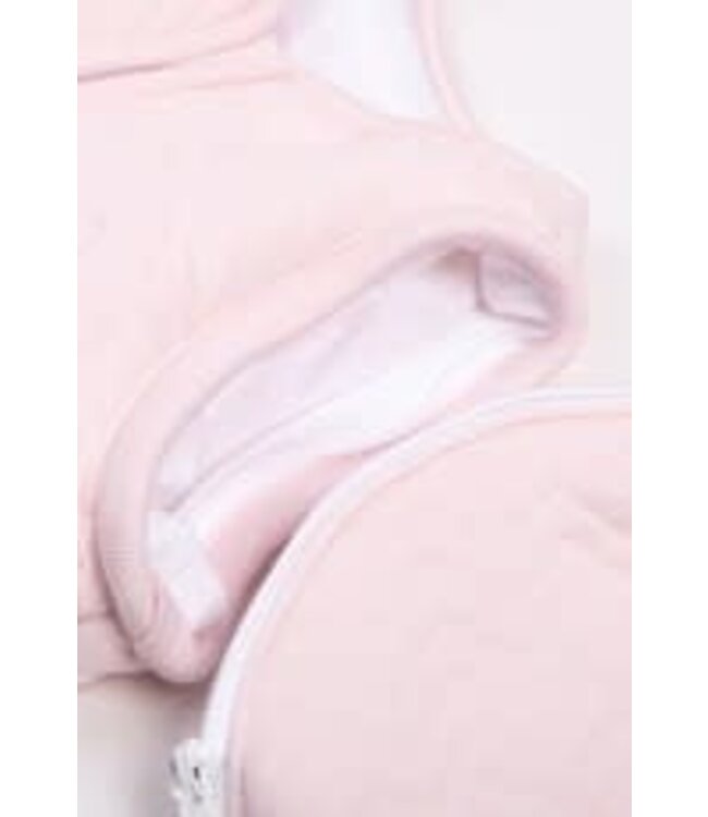 Poetree Kids - Slaapzak  Chevron pink melange