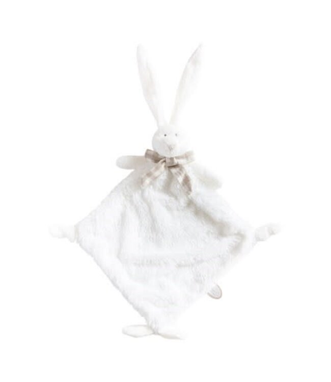 Dimpel Dimpel - FLORE DOUDOU '21  wit met ruiten strikje