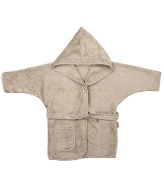 Timboo - BATH ROBE (2-4y) - FEATHER GREY