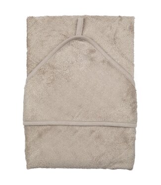 Timboo Timboo - HOODED TOWEL (74x74cm) - FEATHER GREY