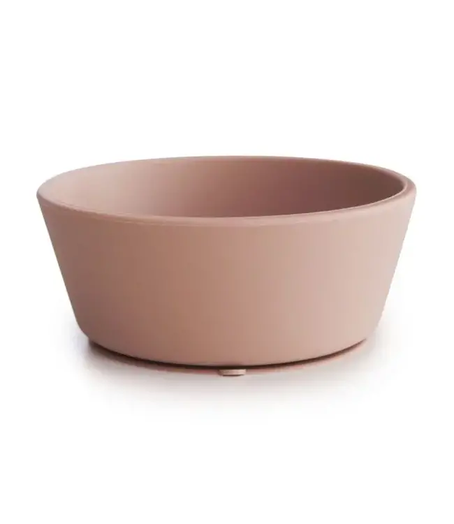 Mushie - Siliconen kom - Blush