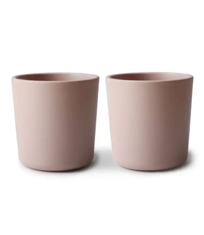 Mushie - Beker - Blush - 2 stuks