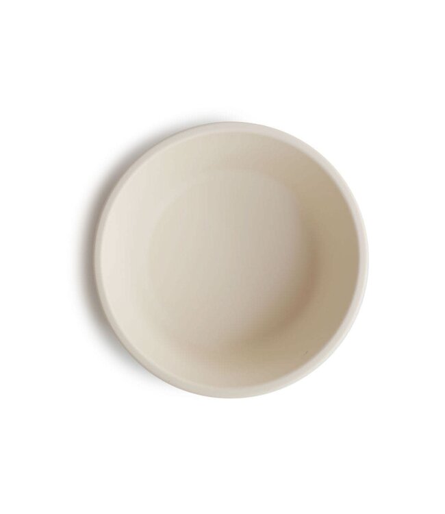 Mushie - Siliconen kom - Ivory