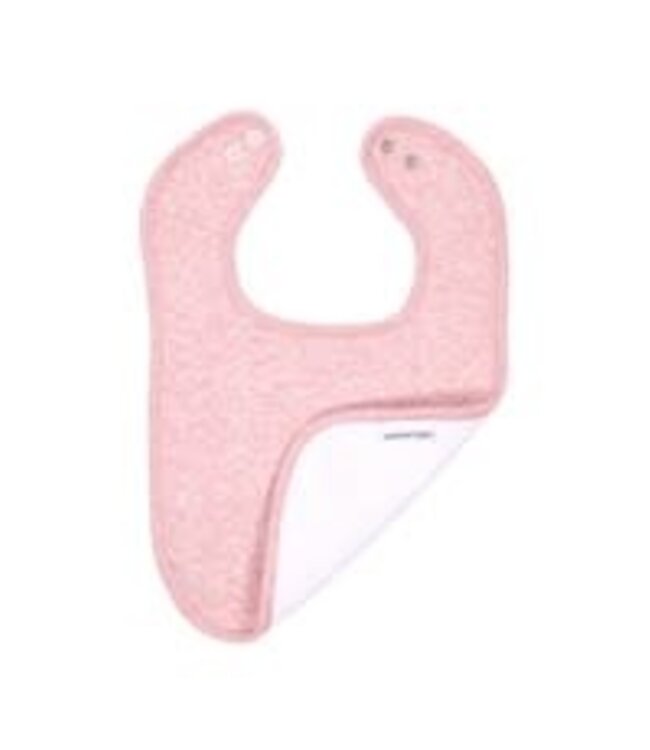 Poetree kids - Slabbetje  Chevron pink melange