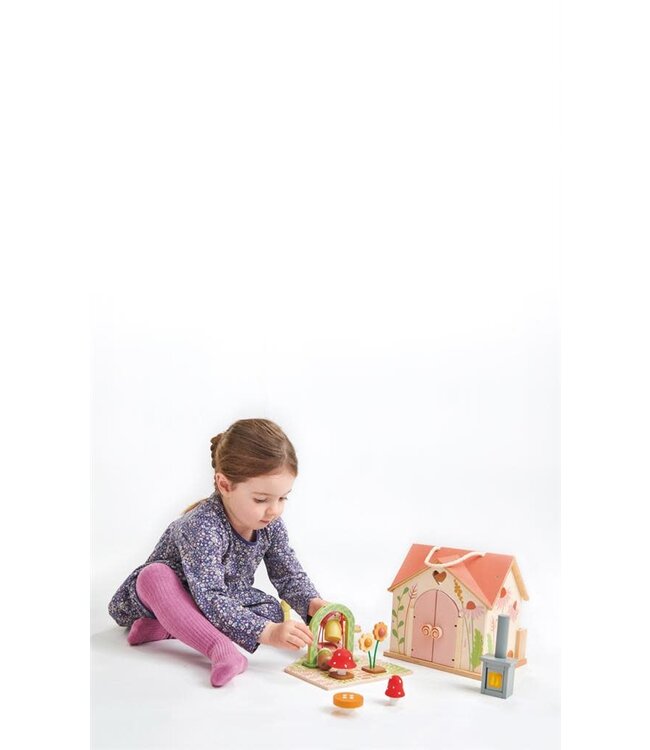 Tender Leaf Poppenhuis: CHALET 'ROSEWOOD'