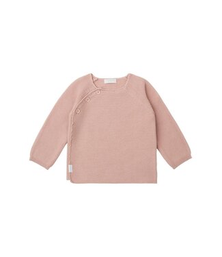 Noppies Noppies - Cardigan wrap knit Pino Rose Smoke