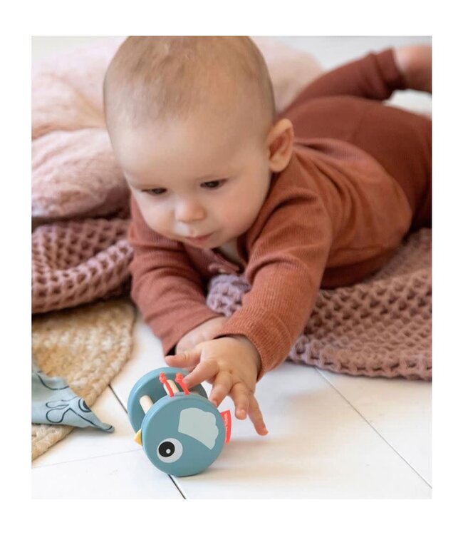 Done by Deer - Bell rattle Birdee Blue