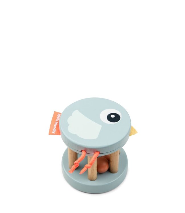 Done by Deer - Bell rattle Birdee Blue