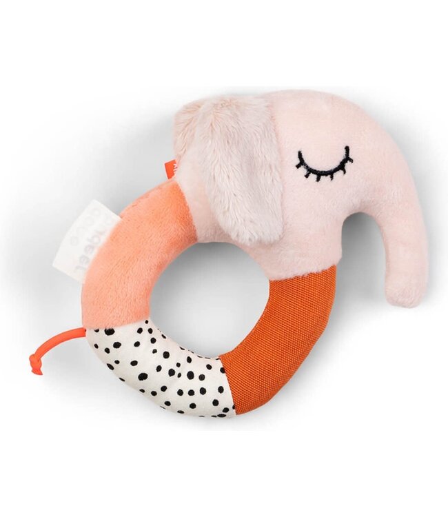 Done by Deer - Sensory ring rattle Elphee Powder