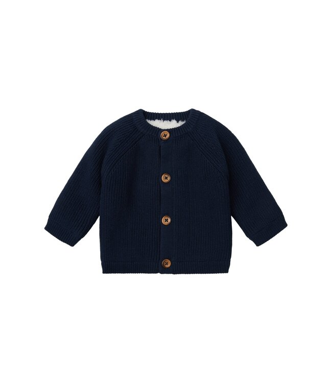 Noppies - Unisex Cardigan Knit Nevers Black Iris