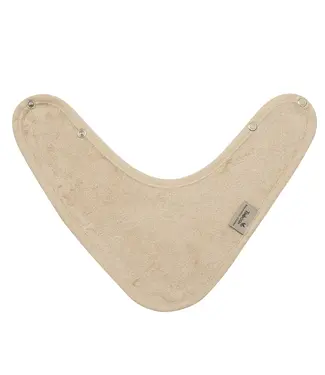 Timboo Timboo - BANDANA BIB DOUBLED 36x20cm - FROSTED ALMOND