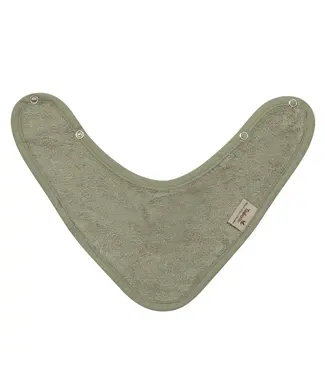 Timboo Timboo - BANDANA BIB DOUBLED 36x20cm - WHISPER GREEN