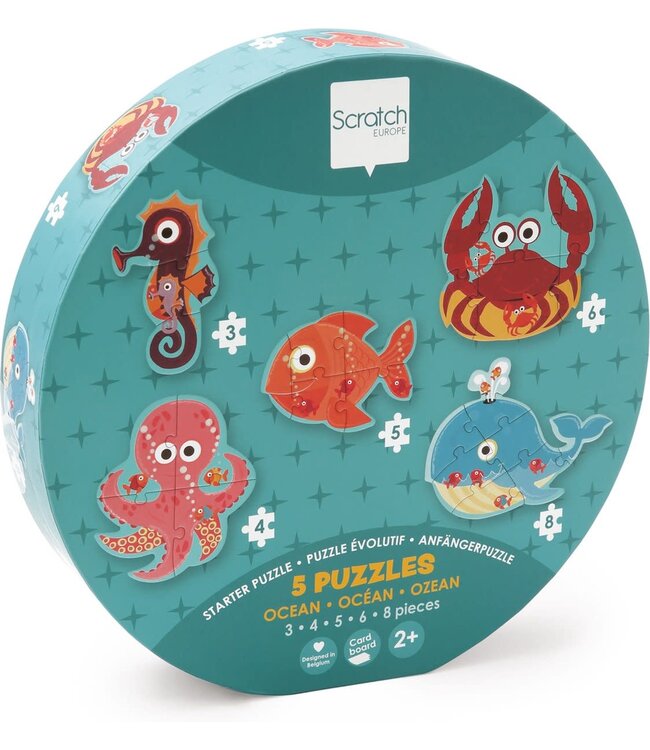 Scratch Puzzel: BEGINNERSPUZZELS - OCEAAN