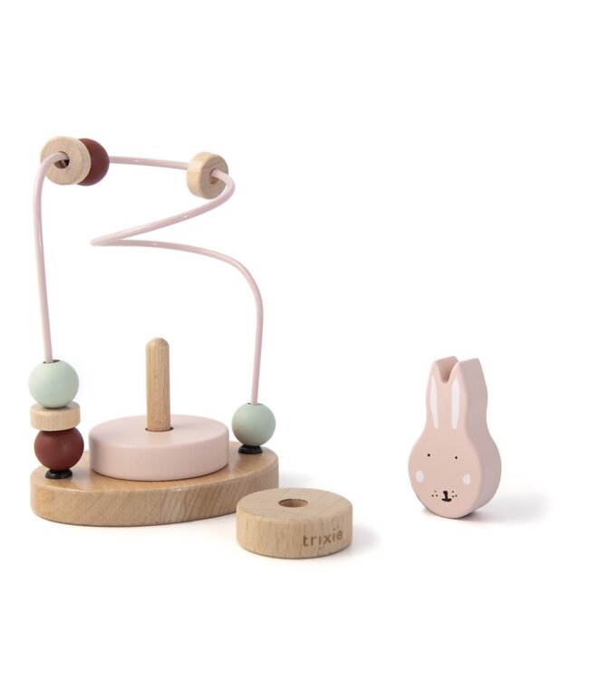 Trixie -  Wooden beads maze - Mrs. Rabbit